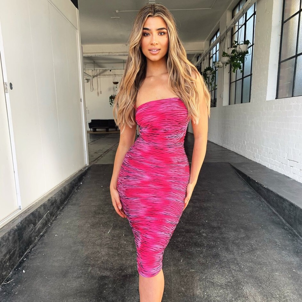 I.AM.GIA NWT Zebra Maxi Dress